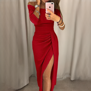 Cristy - Schickes schulterfreies Damenkleid