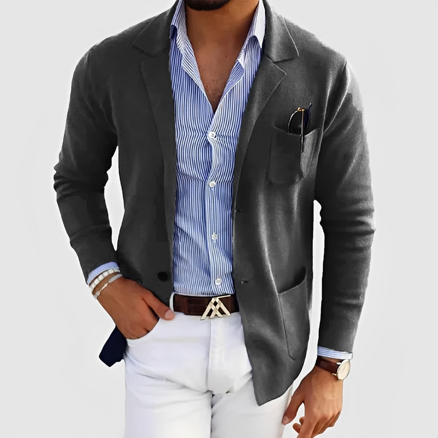 Toby - Klassischer Blazer mit Knöpfen