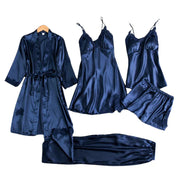 Audrey - 5 Teiliges Satin Set