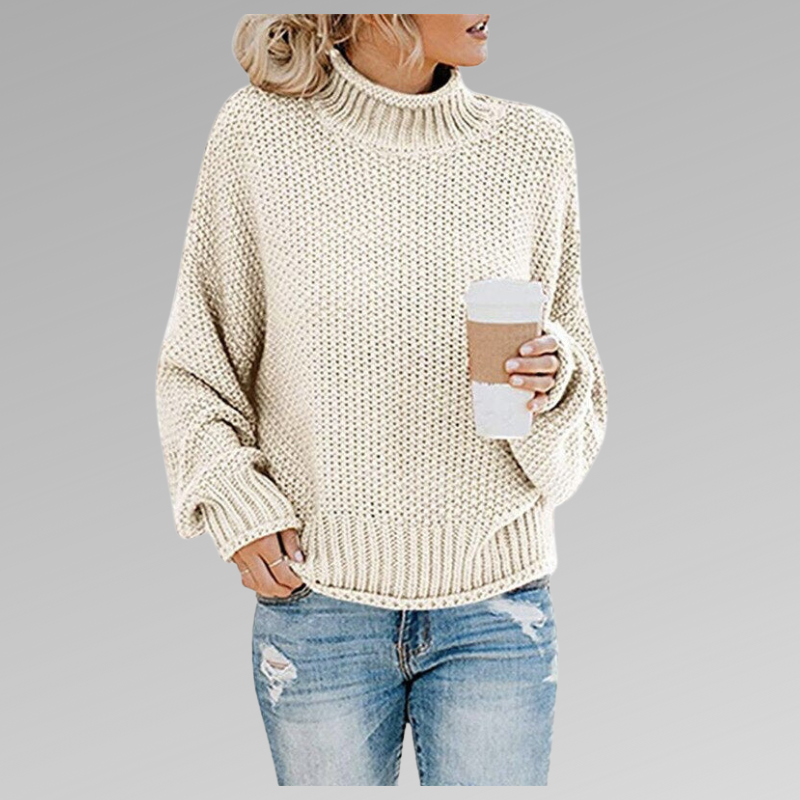 Braelyn | Pullover mit hohem Kragen