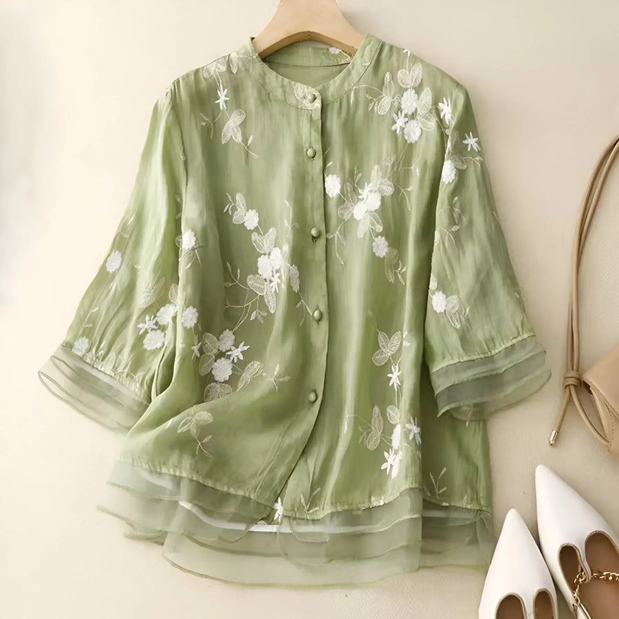 Madeline | Leichte Baumwollbluse