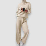 Yara | Pullover mit Rollkragen und lange Hose Set