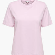 Damen T-Shirt mit Rundhals und kurzen Ärmeln aus Leichtstoff