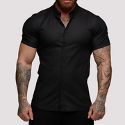 Oscar - Kurzärmeliges Hemd in Slim-Fit-Passform für Herren