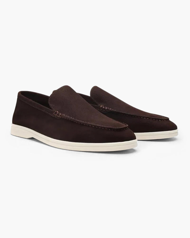 Logan | Vintage Old Money Herren Cowhide Leder Loafer