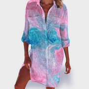 Brigitte | Bunte und leichte Sommerrobe