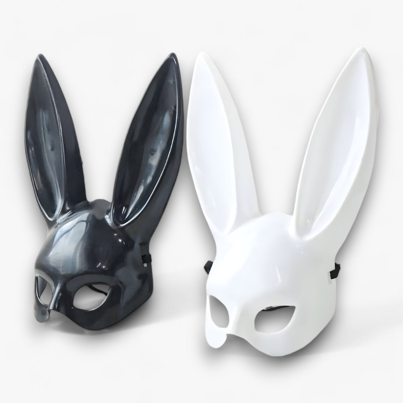 ShadowHop – Hasenmaske mit langen Ohren für auffällige Cosplay-Looks