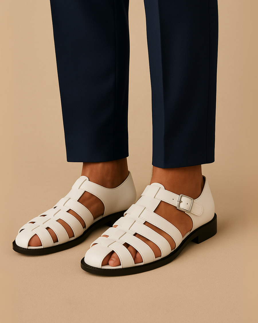 Swen - Leder Rutschfeste Schuhe