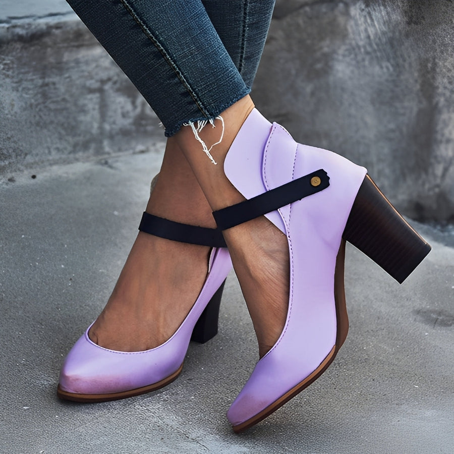 Irene - Stilvolle Sandalen mit klobigem Absatz für Damen
