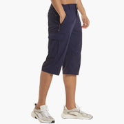 Herren Sommer Cargoshorts mit Stretchstoff und Reißverschlusstaschen
