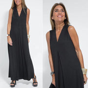 Lia - grünes maxikleid