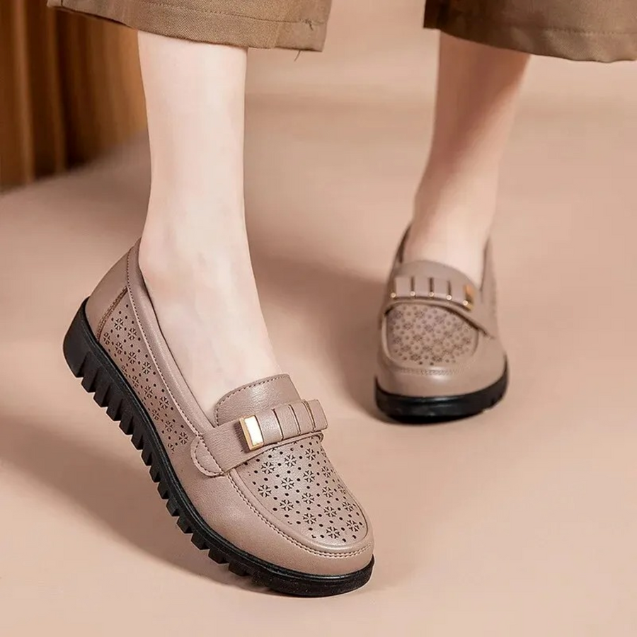 Zen – Business-Slipper aus Leder im formellen Stil