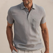 Heidi-Mode | Luxuriöses Leinen Poloshirt