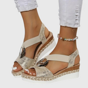 Hanna | Damen Orthopädische Schnallenriemen Sandalen