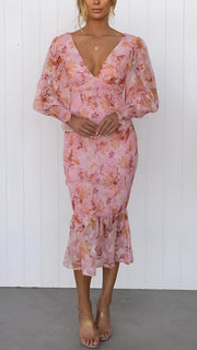 Ibi™| Kleid mit Blumenmuster