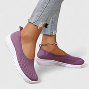 Lara | Damen Leichte Slip-On Strick Ballerinas