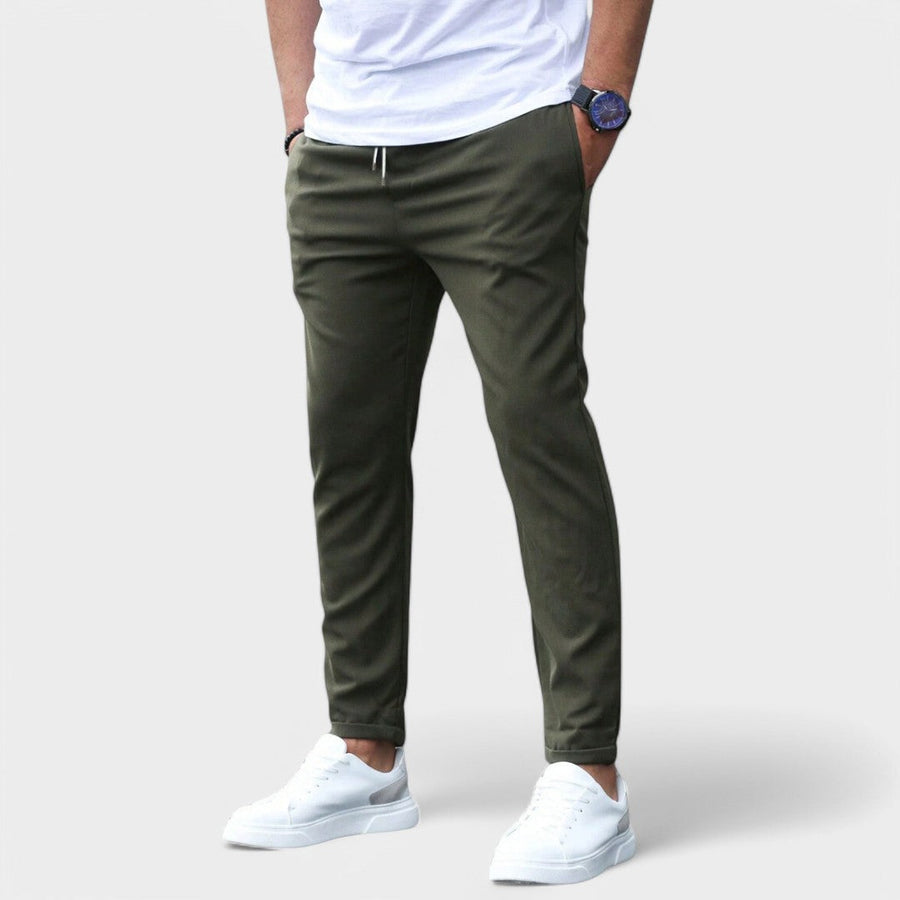 Leon | Elegante Slim Fit Stretch-Hosen