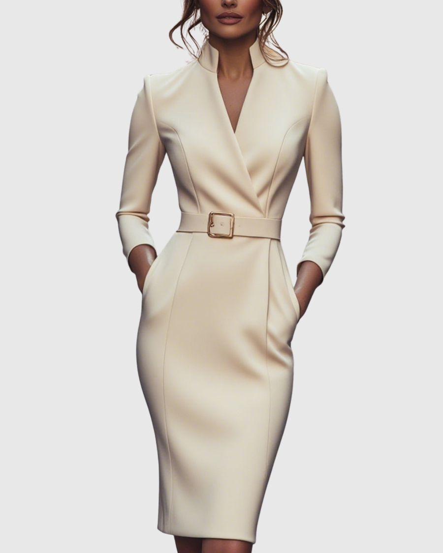 Meirav - Elegantes Midi Kleid