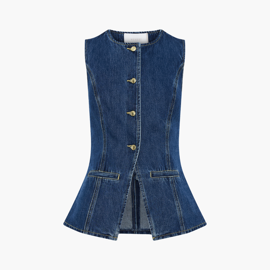 Denim Koordinationsset für Damen - Zweiteiliges Jeans Outfit