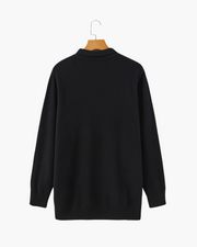 Bennett | Luxuriöser Herren Kaschmirpullover mit Polokragen & Knopfleiste