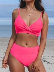Leyla - Stilvoller hoch taillierter Bikini