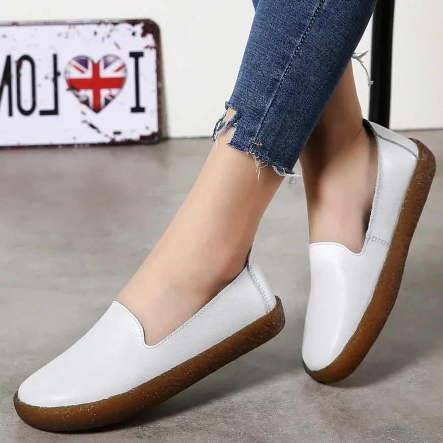 Harah – Leder-Slipper im Mokassin-Stil