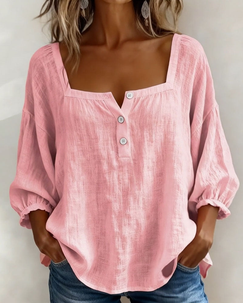 Karla | Stilvolle Damenbluse im Casual Look