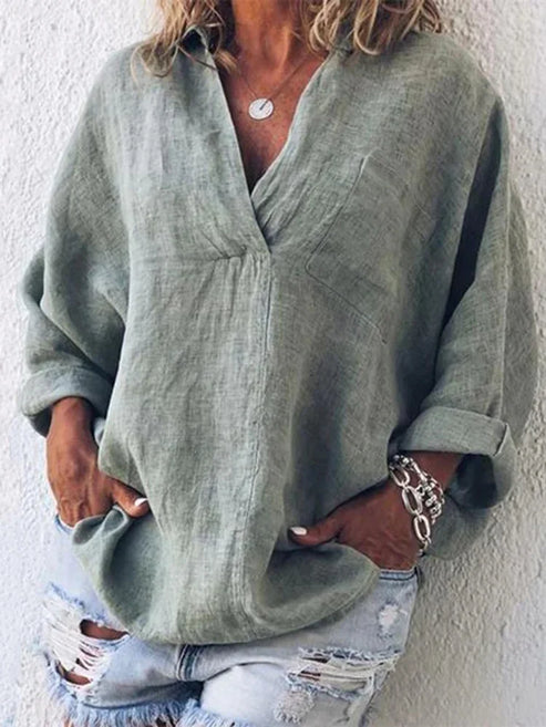 Jutta | langarm-t-shirt mit selbstbewusstem stil