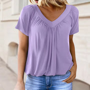 Lisbeth™ Schmeichelhaft Gefaltete Bluse