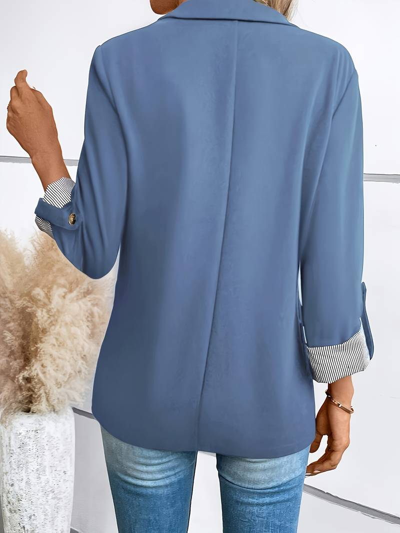 Galiah - Eleganter Zweireiher Blazer Mit Reverskragen