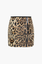 Savanna | Leo-Print Top & Minirock – Ein Statement-Look für selbstbewusste Frauen
