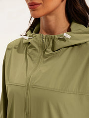 Xylia | Wasserabweisende Sportjacke mit Kapuze für Frauen