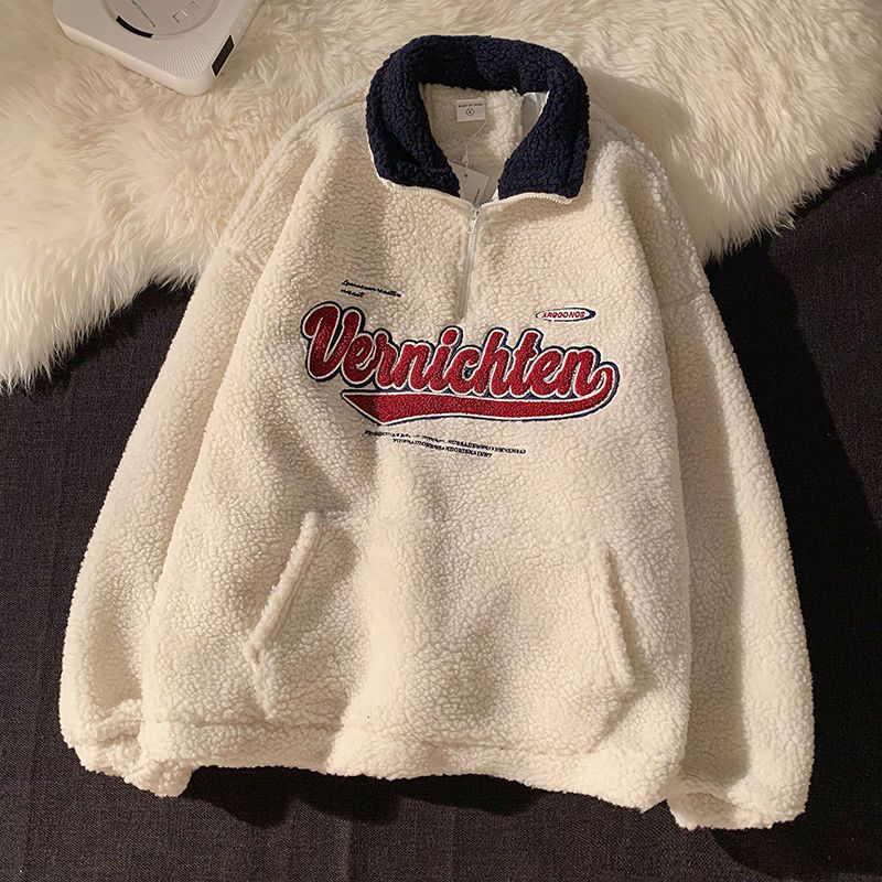 Zoe | Pullover mit halbem Reißverschluss und Kaschmirgefühl
