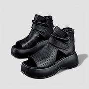 Eden | Vintage-Plateausandalen