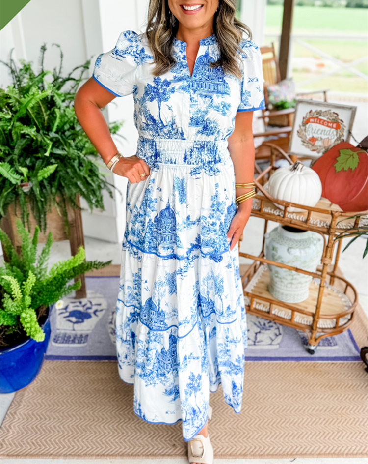 Ortrud – Klassisches Maxikleid