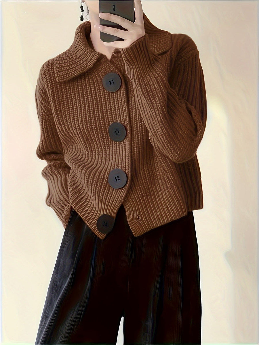 Amy – Lässiger Langarm Pullover