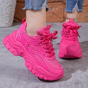 Damen-Turnschuhe mit dicker Sohle im urbanen Stil - Camila