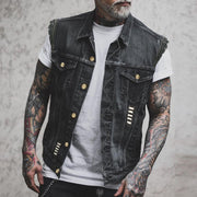Weste Herren Vintage Stil | Ärmellose Freizeitweste Mit Taschen