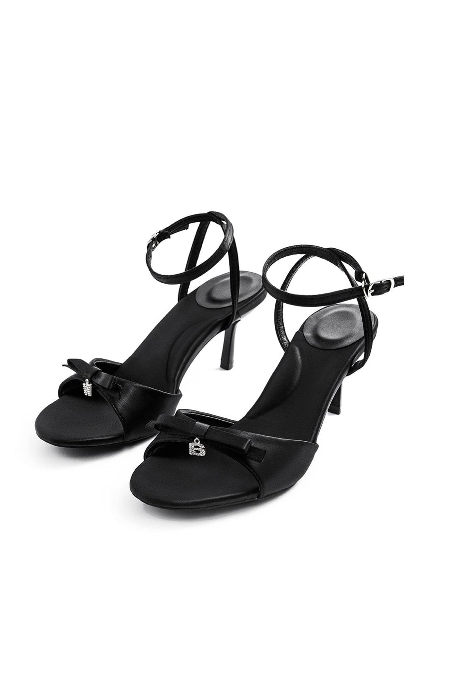 Luvé | Elegante Schwarze Sandaletten mit Absatz – Stilvoll & Feminin