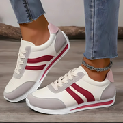 Lettie Handgefertigte Damen-Sneaker aus Leder | Rosa