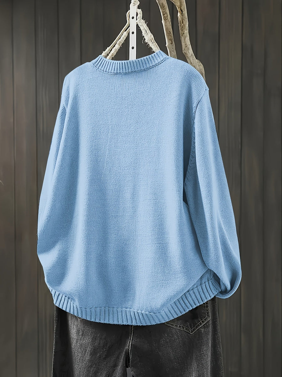 Karita™ | Klassische Strickjacke