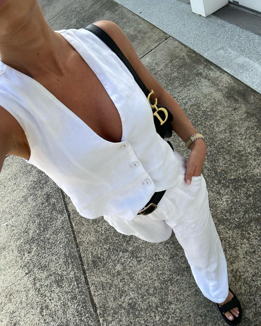 Sommer-Leinen-Set
