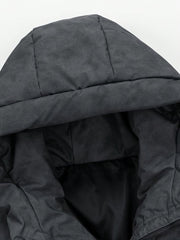 Lässige Daunenjacke Mit Kapuze Für Herren | Winter