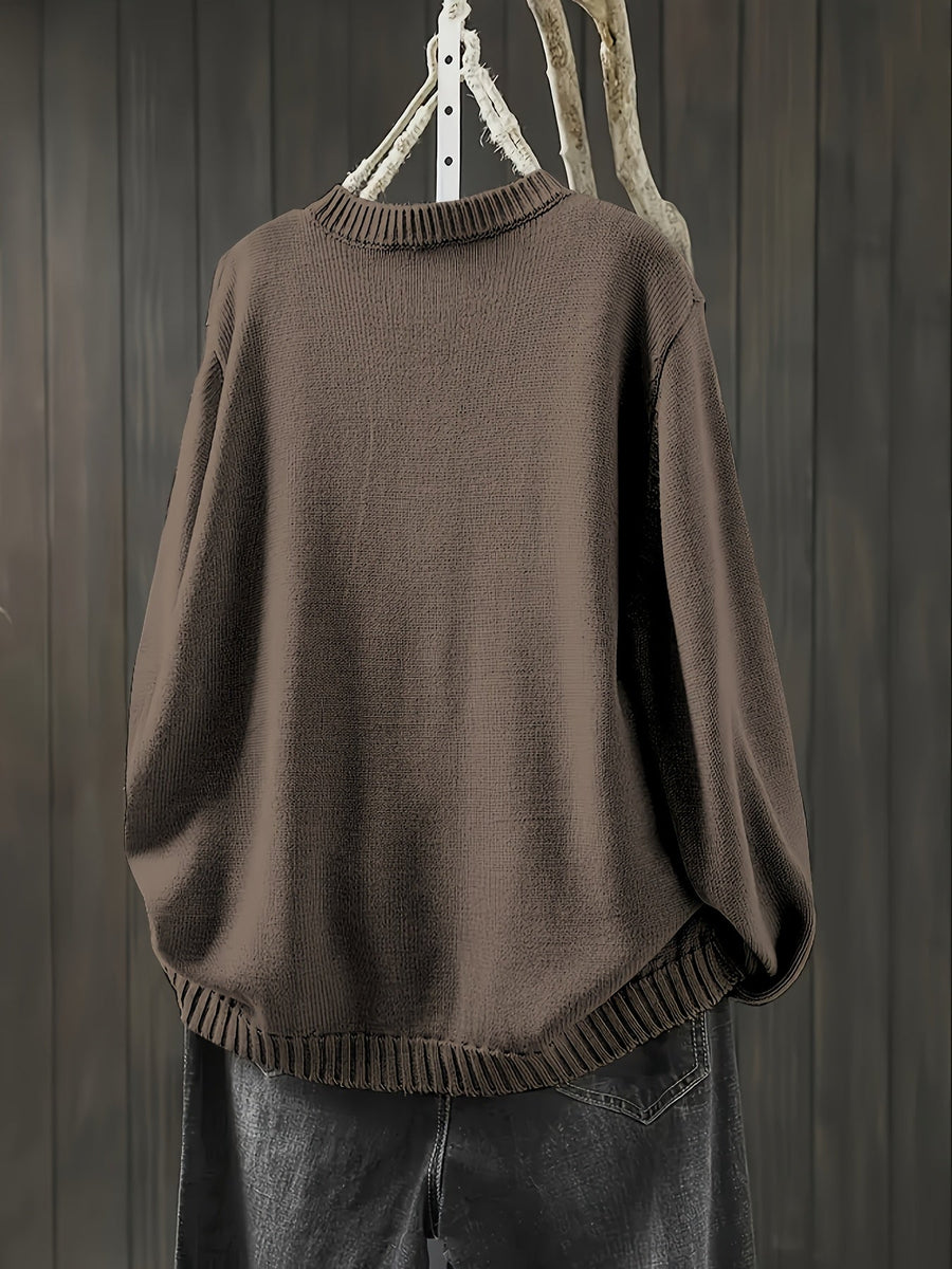 Karita™ | Klassische Strickjacke
