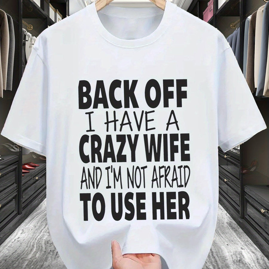 Crazy – Bequemes T-Hemd