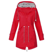 Damen Regenjacke Mit Kapuze | Langarm