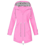 Damen Regenjacke Mit Kapuze | Langarm