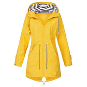 Damen Regenjacke Mit Kapuze | Langarm