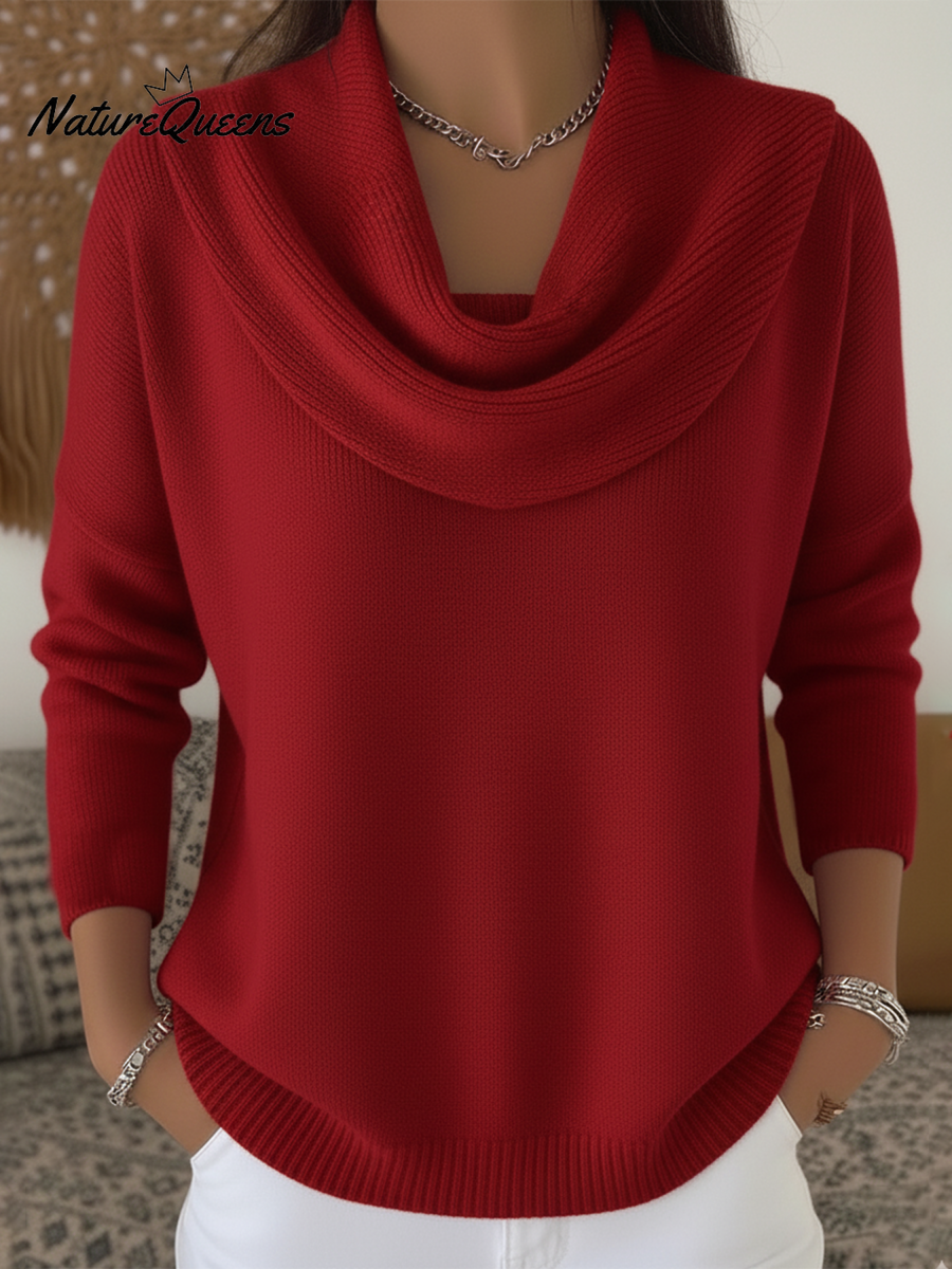 Eva™ | Zarte und elegante einfarbige Bluse mit Rüschen am Kragen