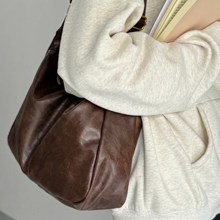 Mirae - Ledertasche über die Schulter